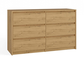 Commode KALIA S6 120cm Dąb artisan