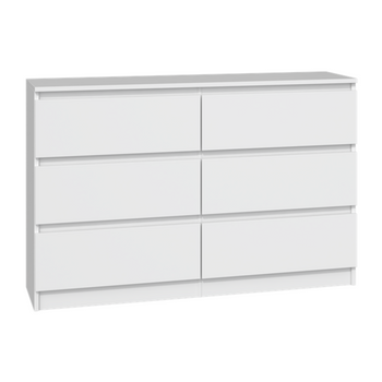 MALMO M6 commode 120cm Blanc