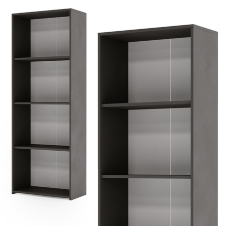 Étagère colonne LONI 160×60 cm - Gris