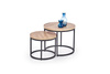 Tables basses 2en1 OREO style loft – couleur Chêne San Remo