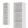 Étagère colonne LONI 160x40 cm - Blanc