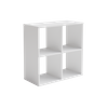 Etagère Loni 2x2 blanche