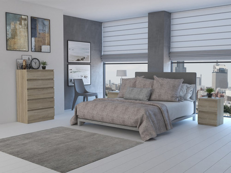 MALMO M5 commode chêne Sonoma