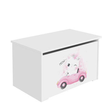 Coffre à jouets DARIA - Chat