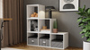 Etagère modulable MODUS 2x1, blanche