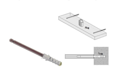 Ensemble de 3 étagères murales flottantes LEWIT - Gris