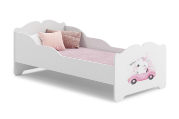 Lit enfant simple ANNA 70x140 - Chat