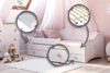 Lit pour enfant EMMA 180x80 - Blanc / Rose
