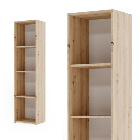 Étagère colonne LONI 160x40 cm - Chêne Artisan