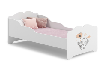 Lit enfant simple ANNA 80x160 - Éléphanteau