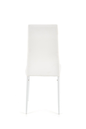 Chaise en cuir écologique – couleur Blanche