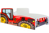 Lit enfant Tracteur rouge 140x70
