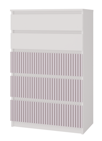 MALMO M5 commode Imprimé rose