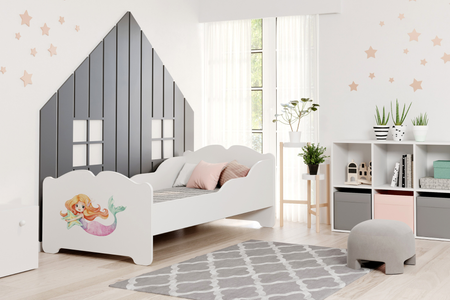 Lit enfant simple ANNA 70x140 - Sirène