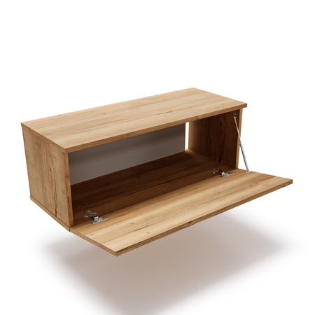 Meuble TV NICOLE 80 cm - Chêne Craft