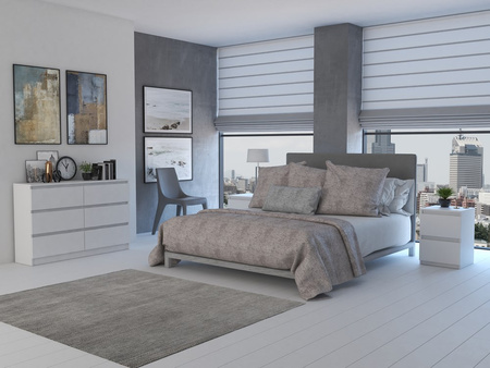 MALMO M6 commode 120cm Blanc