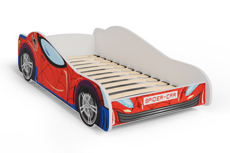 Lit pour enfant de la série AUTO 70x140 graphique matelas - SPIDER