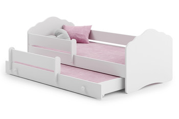 Lit double FALA II 160x80 - Blanc