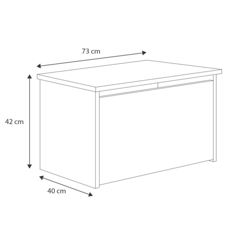 Coffre à jouets DARIA - Sweet Bear