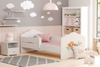 Lit simple FALA 160x80 avec barrière - Sirène