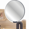 Coiffeuse blanche de style scandinave avec miroir