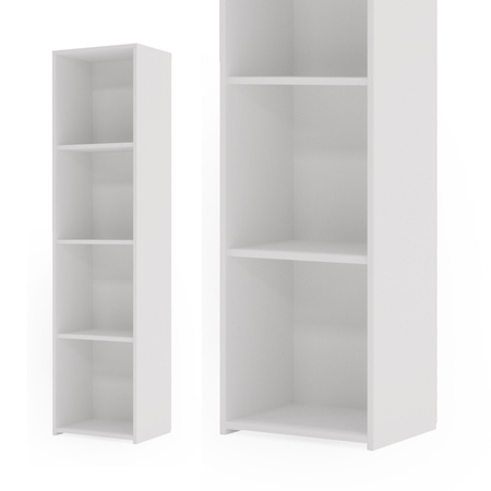 Étagère colonne LONI 160x40 cm - Blanc
