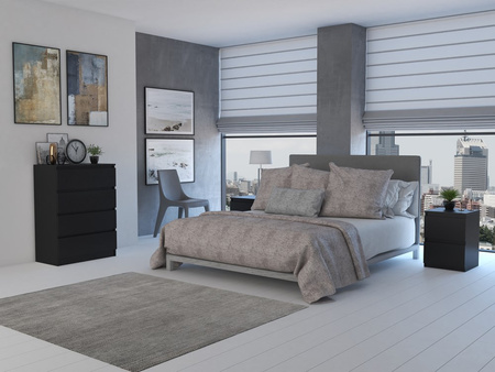 MALMO M4 Commode noire