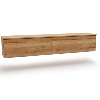 Meuble TV NICOLE 160 cm - Chêne Craft