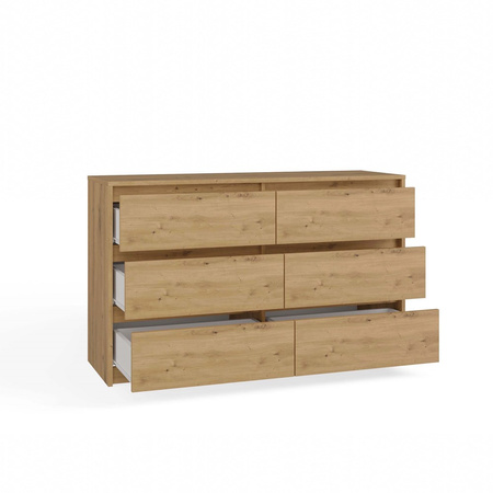 Commode KALIA S6 120cm Dąb artisan