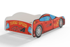 Lit pour enfant de la série AUTO 70x140 graphique matelas - TURBO 4x4
