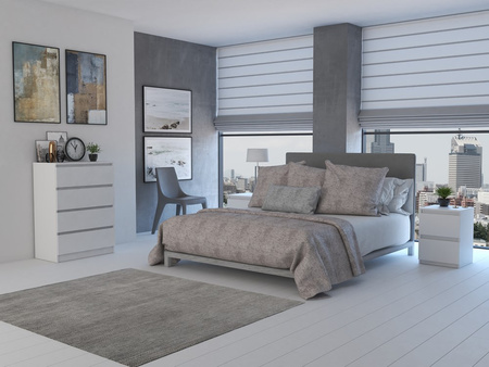 MALMO M4 Commode blanche