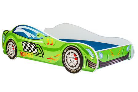 Lit pour enfant de la série AUTO 80x160 graphique matelas - SPEED