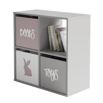 Etagère Loni 2x2 blanche