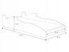 Lit enfant FORMULA 160 x 80 cm
