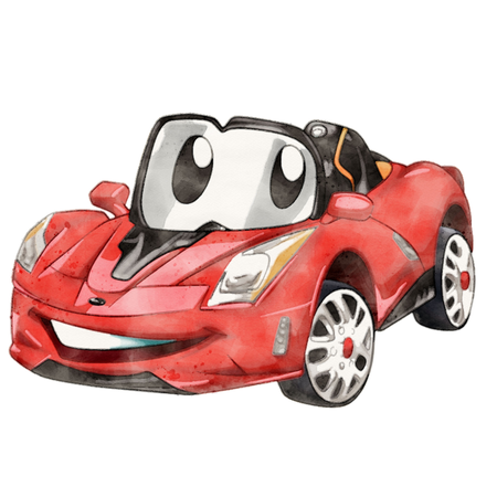 Coffre à jouets DARIA - Auto