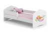 Lit simple FALA 160x80 avec barrière - Sirène