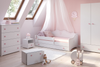 Lit double EMMA II 160x80 - Blanc / Rose