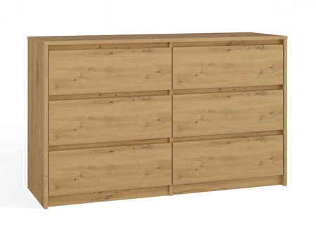 Commode KALIA S6 120cm Dąb artisan
