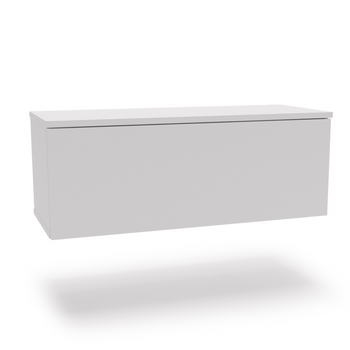 Meuble TV NICOLE 80 cm - Blanc