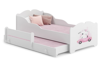 Lit gigogne ANNA II 160x80 - Chat