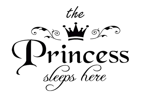 Lit enfant LUK 70x140 avec barrière graphique - Princess