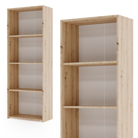 Étagère colonne LONI 160×60 cm - Chêne Artisan