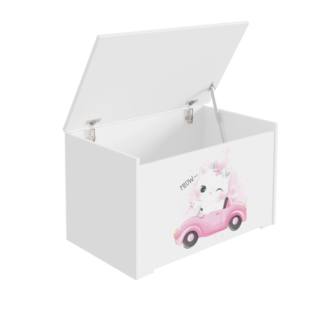 Coffre à jouets DARIA - Chat
