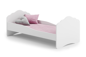 Lit simple FALA 160x80 - Blanc