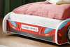 Lit pour enfant de la série AUTO 80x160 graphique matelas - TURBO 4x4