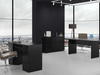 MALMO M6 commode 120cm Noir