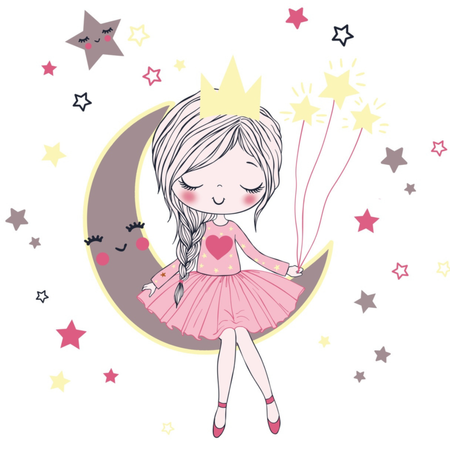 Coffre à jouets DARIA - La Princesse Endormie