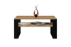 Table basse MODI - Chêne Artisan / Noir