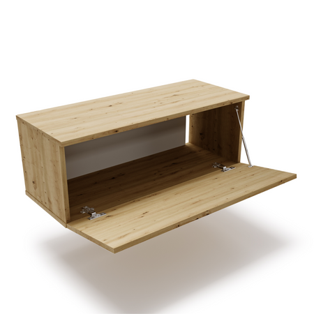Meuble TV NICOLE 80 cm - Chêne Artisan