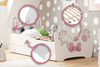 Lit pour enfant ANIMALS 140x70 avec tiroir - Pink Cat